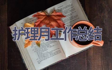 护理月工作总结10篇范文